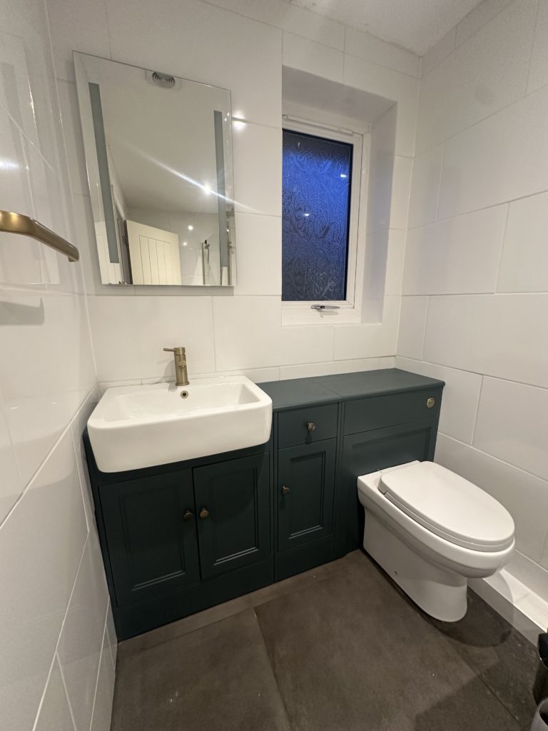 Fitted bathroom refurbishment in Norfolk home